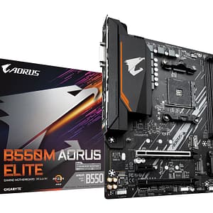 Gigabyte B550M AORUS ELITE AMD B550 scheda madre AM4 slot micro ATX – nuovo
