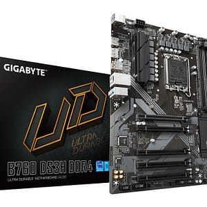 Scheda madre Gigabyte B760 DS3H DDR4 Intel B760 Express LGA 1700 ATX – nuovo