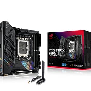 ASUS ROG STRIX B760-I GAMING WIFI Intel B760 LGA 1700 mini ITX – nuovo