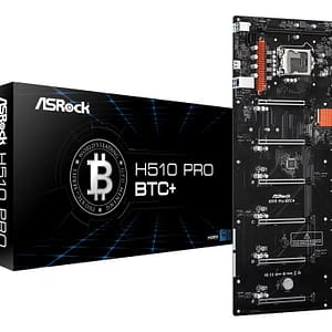 Asrock H510 Pro BTC+ Intel H510 LGA 1200 (Socket H5) – nuovo