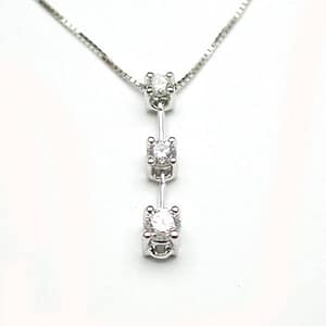 Collana Donna Salvini 3 Diamanti Pendenti 20007195