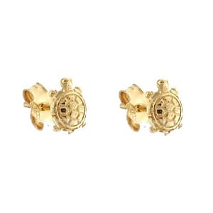 Orecchini Donna Tartaruga Oro Giallo 803321732654