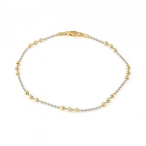 Bracciale Donna Unoaerre Oro Giallo Bianco GL100087