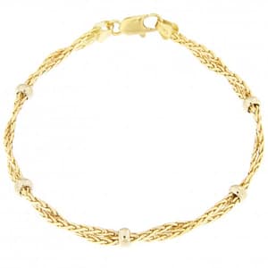 Bracciale Donna Unoaerre Oro Giallo Bianco GL100104