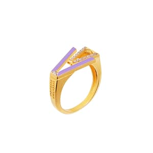Anello Valentina Ferragni Studio Mia Lilac