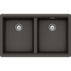 LAVELLO FRAGRANITE SCHOCK BYKN200A43 ASPHALT 75X46#CONSEGNA IN 3 SETTIMANE#