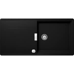 LAVELLO FRAGRANITE Schock TIA D100L – TIAD100LA84 – 1 vasca sopratop 100 x 50 con gocciolatoio reversibile – Nero puro#CONSEGNA IN 3 SETTIMANE#