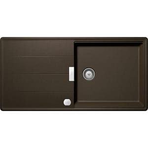 LAVELLO FRAGRANITE 1 vasca sopratop 100 x 50 con gocciolatoio reversibile – Bronze Marrone TIAD100LA87#CONSEGNA IN 3 SETTIMANE#