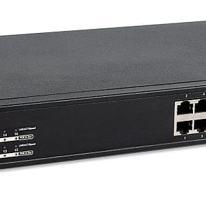 Intellinet Switch Gigabit 16 Porte Ethernet PoE+ Nero