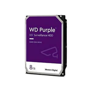 Western digital purple wd85purz hdd 8.000gb interno 3.5 sata iii buffer 256 mb 5.400 rpm