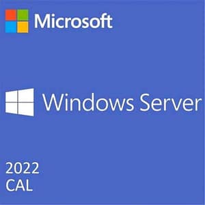 Dell microsoft windows server 2019/2022 standard or datacenter 5 licenze cal utente