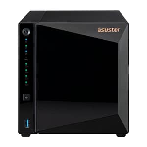 Asustor drivestor 4 pro gen2 as3304t v2 nas 4 bay 2.5gbe 2gb ram per casa e ufficio