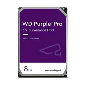 Western digital purple pro wd8002purp hdd 8.000gb sata iii 3.5 cache 256 mb 7.200rpm