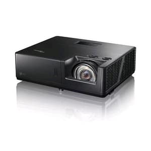 Optoma zk608tst videoproiettore laser duracore dlp 4k uhd hdr hlg a focale ultra corta ip6x contrasto 300.000:1 – 6.000 lume nero