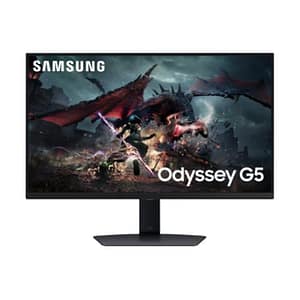Samsung odyssey g5 monitor gaming 27“ ips 180hz qhd 1ms pivot hdmi-displayport