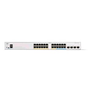 Cisco catalyst c1300-24mgp-4x switch gestito l3 – 24 x 10/100/1000 (poe+) + 4 x 10 gigabit sfp+ poe+ (195 w) montabile su rack