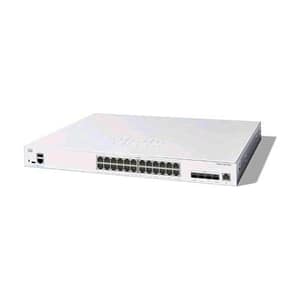 Cisco catalyst c1300-24xt switch gestito l3 24 x 10 gigabit ethernet + 4 x combo 10 gigabit sfp+/rj-45 bianco montabile su rack