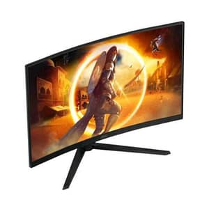 Aoc g4 32 led va curvo hdr formato 16:9 contrasto 3.500:1 2xhdmi 1xdisplay port nero/grigio