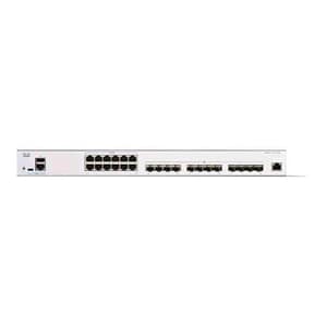 Cisco catalyst 1300-24xts switch gestito l3 – 12 x 10 gigabit ethernet + 12 x 10 gigabit sfp+ montabile su rack