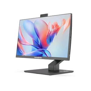 Yashi ay24900 zenith all in one 24 touch screen i5-12450h ram 8gb-ssd 512gb-intel uhd graphics-altoparlanti web cam 5mpx wi-fi 6-lan win 11 prof nero