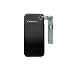Verbatim pocket ssd 2 tb usb-c 3.2 gen 2 esterno portatile black/grey