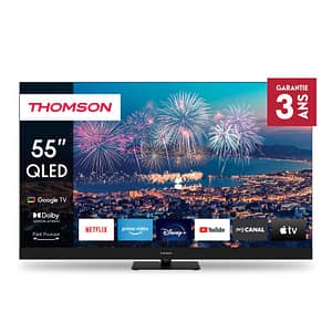 Thomson 55qg6c14 tv qled plus 55“ smart google front speaker