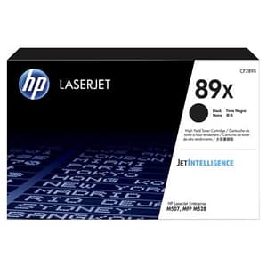 Hp 89x toner nero alta capacita` 10.000 pagine per laserjet enterprise m507, mfp m528- laserjet enterprise flow mfp m528