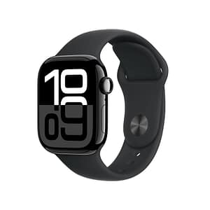 Apple watch 10 42mm gps jet allumin.nero nero sport band s/m