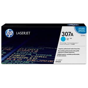 Hp 307a toner ciano per stampanti laserjet garanzia italia (ce741a)
