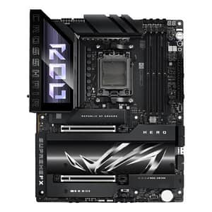 Asus rog crosshair x870e hero wi-fi 7 amd x870e am5 atx – 4 x ddr5 – 5 x m.2 -5 x sata iii
