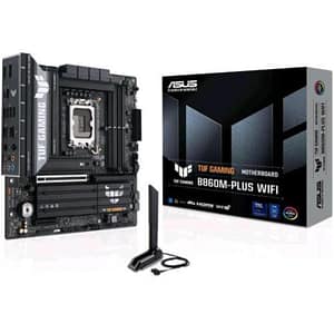 Asus tuf gaming b860m-plus scheda madre micro atx lga 1851 ddr5 wi-fi 7 intel core
