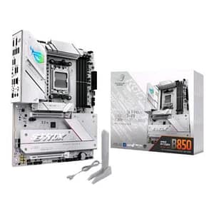 Asus rog strix b850-a gaming wifi scheda madre amd atx 1422 fasi di alimentazione slot ddr5 pcie 5.0 con slot q-release 4 slot m.2 wifi 7 con wifi q-antenna ai advisor ai networking ii