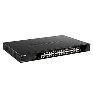 D-link dgs-1520-28mp switch di rete gestito l3 gigabit ethernet (10/100/1000) supporto power over ethernet (poe) 1u nero