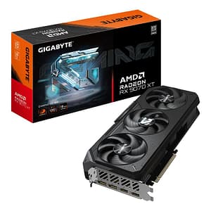 Gigabyte radeon rx 9070 xt gaming oc 16gb gddr6 triple fan pcie 5.0 16x – 2 x hdmi 2 x displayport