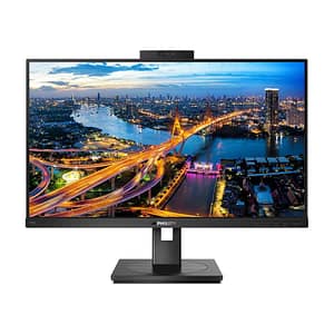 Monitor philips lcd ips led 27 wide 275b1h/00 4ms lowblue mm qhd 1000:1 black dvi hdmi dp webcam reg.alt. pivot ves fino:31/03