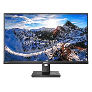 Monitor philips lcd ips led 27 wide 279p1/00 4k 4ms mm uhd 1000:1 black pivot 2xhdmi dp 4xusb3.2 usb-c vesa fino:31/03