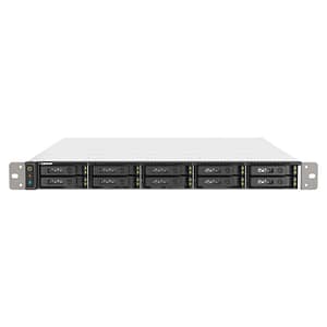 Nas qnap ts-h1090fu-7232p-64g 10hd >no hd< 1u 2x25gbe sfp28-2x2.5gbe-3p usb-64gb rdimm ddr4 ecc-amd 7232p 3.2ghz-gar.5y