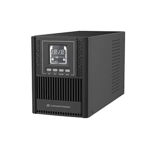 Conceptronic zeus52e1k ups doppia conversione 1 kva 900w 4 prese lcd gruppo continuita`