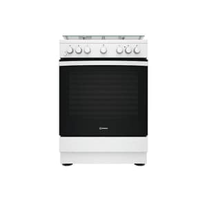 Indesit cucina a gas 4 bruc.forno elet.75lt 60×60 bianco is67g4phw/e/1