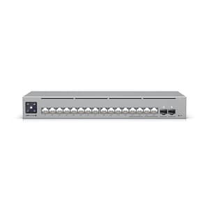 Switch 16p lan gigabit ubiquiti usw-pro-max-16-poe l3 4p poe++ 2.5gbe 12p gbe poe+ 2p sfp+ 10g montaggio rack (180w)