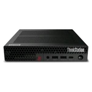 Lenovo thinkstation p3 tiny mini pc worksation i9-14900t ram 32gb-ssd 1tb vnme tlc-nvidia rtx a1000 8gb-wi-fi 6e- + gigabit lan-win 11 prof nero (30h000a1ix)