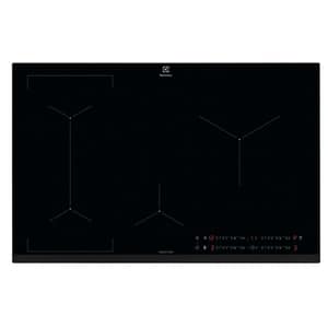 Electrolux lil83441 piano cottura a induzione 80 cm 4 zone funzione hob2hood e funzione bridge comandi touch nero