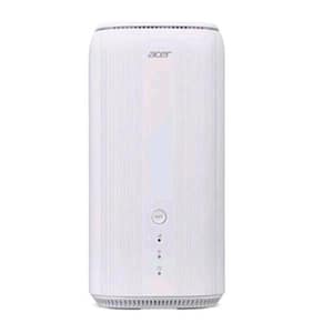 Acer connect x6e router 5g portatile wi-fi 6 nfc 4×4 mu-mimo fino a 128 dispositivi connessi bianco