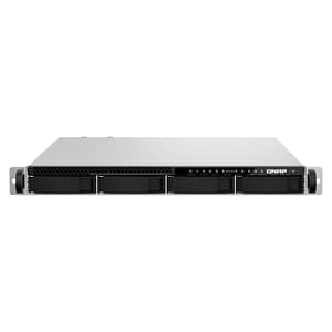 Nas rack 1u qnap ts-h987xu-rp-e2334-16g 9hd(4×3.5 + 5×2.5 pcie/sata) 2×2.5gbe 2x10gbase-t 16gb ddr4 xeon e-2334 4c 3.4ghz 2x250w