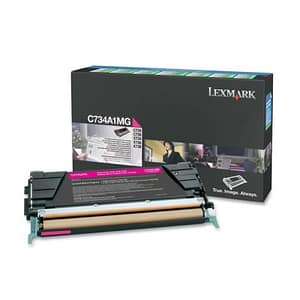 Lexmark c734a1mg cartuccia toner 1 pz originale magenta