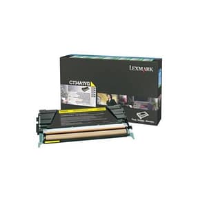 Lexmark c734a1yg cartuccia toner 1 pz originale giallo