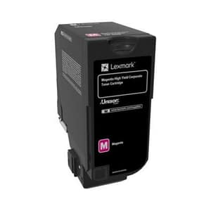 Lexmark 74c2hme cartuccia toner 1 pz originale magenta