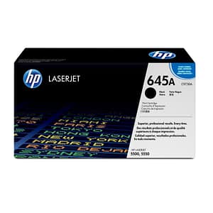 Hp cartuccia toner originale nero laserjet 645a