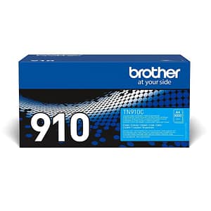 Brother tn-910c cartuccia toner 1 pz originale ciano