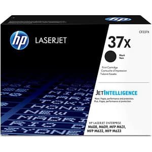 Hp cartuccia toner nero originale ad alta capacità laserjet 37x
